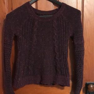 American Eagles Outfitters purple sweater